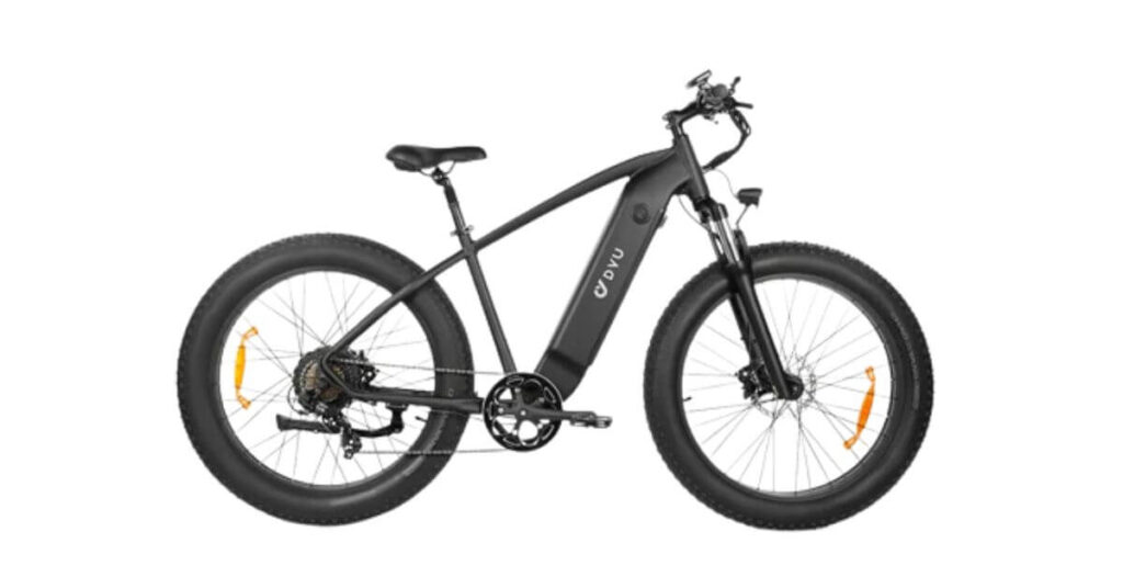 image of the DYU King 750 electric bike in black