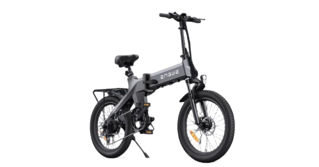 image of the ENGWE C20 pro 250W in black. my no.1 recommendation electric bikes under £1000 in the uk