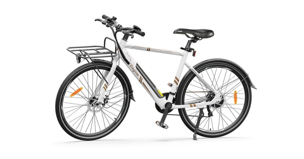 image of the eleglide citycrosser in white and brown
