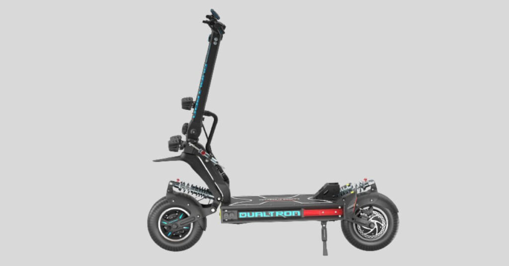 IMAGE OF THE DUALTRON-X ELECTRIC SCOOTER