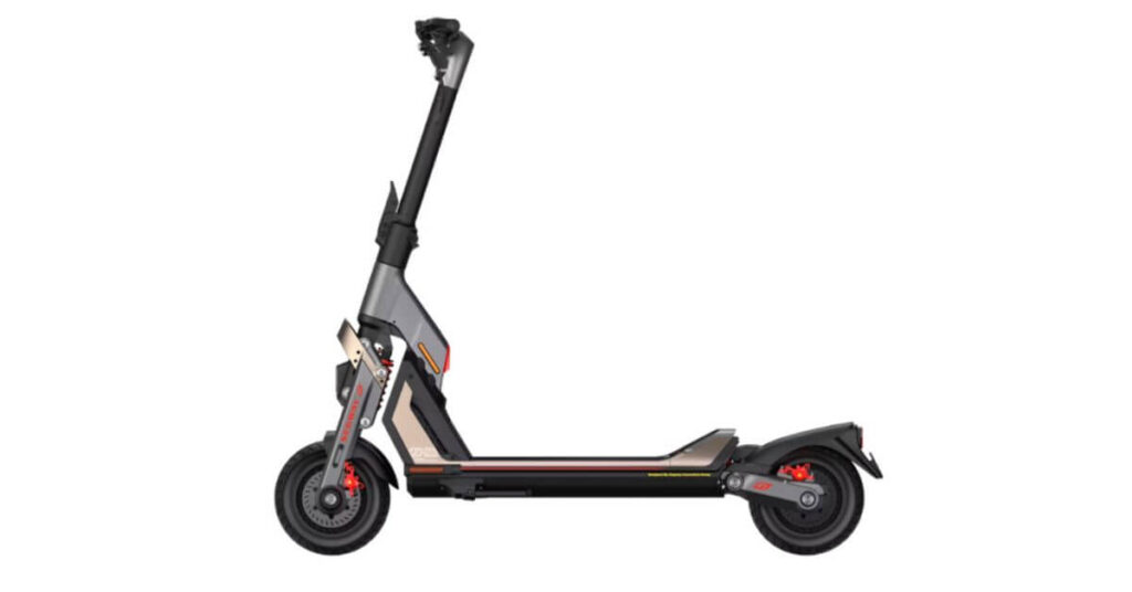 an image of the segway gt2 electric scooter  side view