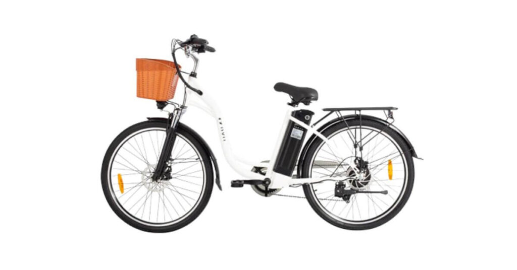 an image of the Huaming Shark BK6 48V 250W 20″ Tyres Folding Electric bike