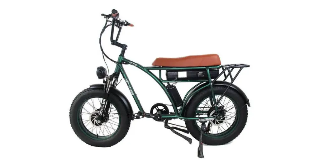 an image of the GOGOBEST GF750 Electric Retro Bike side view.