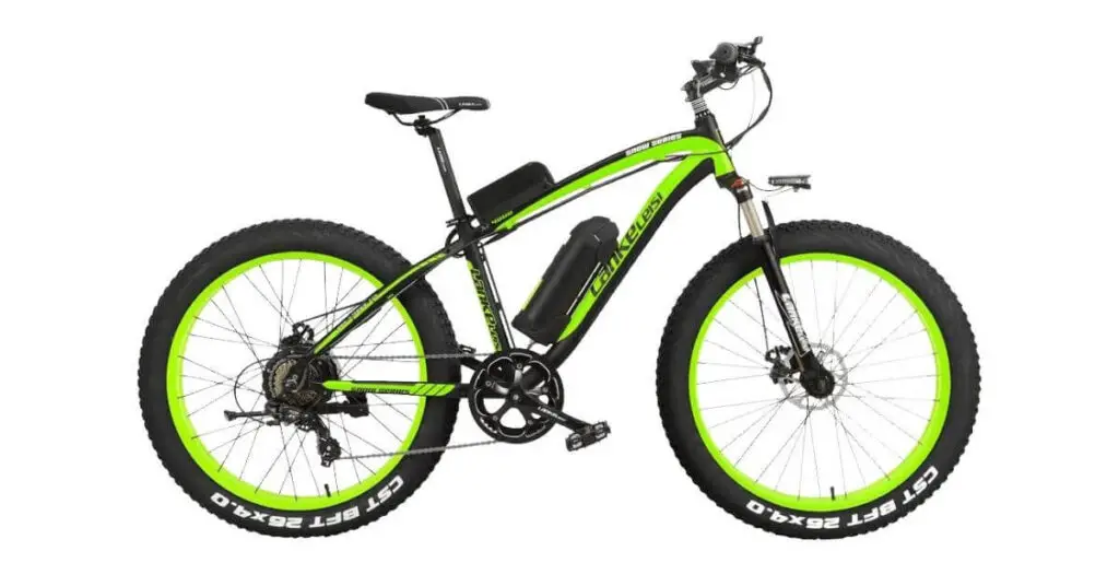 an image of a lankeleisi xf4000 electric mountain bike