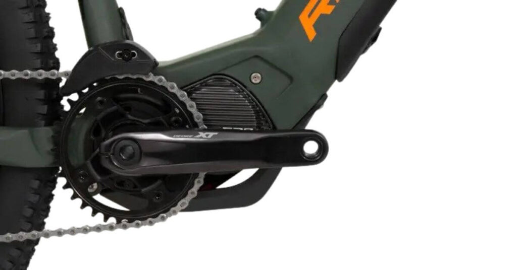 an image of the Rock Machine Blizz E-Bike motor