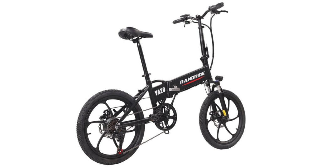 an image of a DAYLYRIDE Gray Fox YA20 Folding Electric Bike