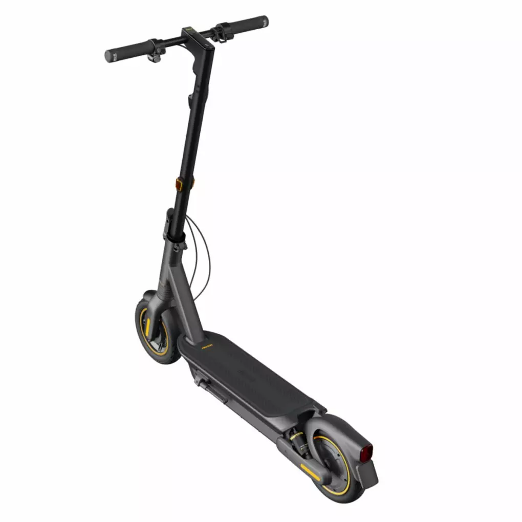 Segway Ninebot MAX G2 review UK real world performance overhead view
