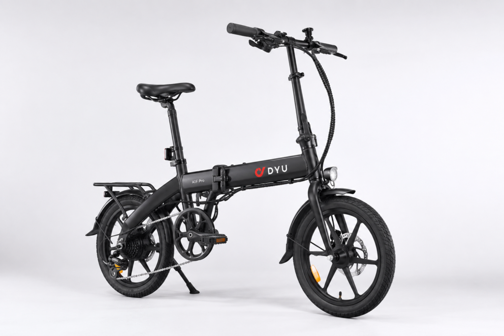 DYU A1F Pro lightweight folding e-bike for commuting UK